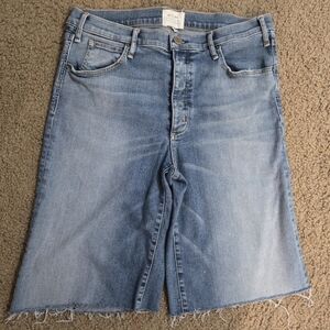 Mcguire Bessete Culotte Mid Shorts In Sommerset Size 32